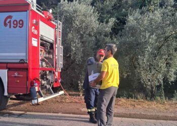 Οι Εθελοντές Διασώστες Αγρινίου δίπλα στην πυροσβεστική, ενισχύοντας  το έργο της