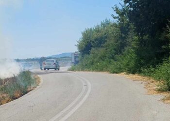 Κινητοποίηση για φωτιά στα Όχθια Αγρινίου