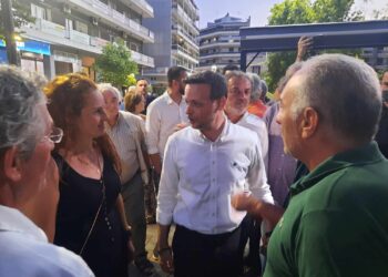 Στο Αγρίνιο ο Χάρης Δούκας-θερμή υποδοχή από στελέχη και φίλους του ΠΑΣΟΚ