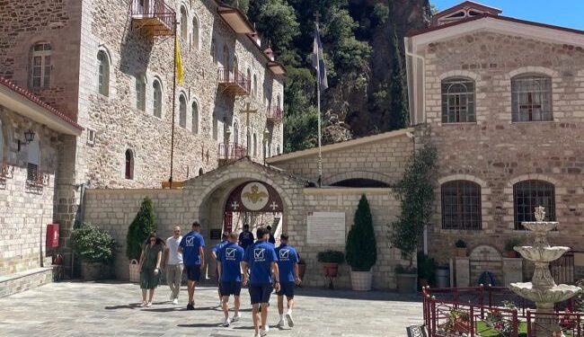 Στην Παναγία Προυσιώτισσα η ομάδα του Παναιτωλικού