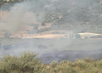 Πυρκαγιά στο κάμπο της Χρυσοβίτσας Ξηρομέρου (βιντεο-φωτο)