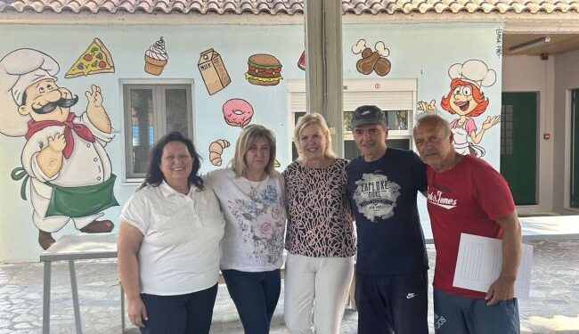 Επίσκεψη της Αντιπεριφερειάρχη Γεωργίας Ντάτσικα στην κατασκήνωση ΑΜΕΑ Αμφιλοχίας στην περιοχή Μπούκα