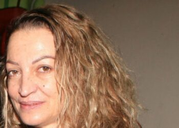 Τιμώμενο πρόσωπο η Αγρινιώτισσα ηθοποιός Λουκία Πιστιόλα στη διάρκεια εκδήλωσης στο Αιτωλικό