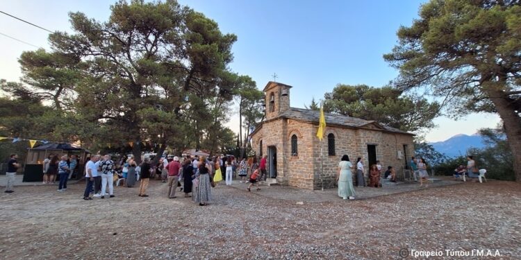 Με λαμπρότητα η εορτή της Αγίας Μαρίνας στο Αγρίνιο και στο Μεσολόγγι