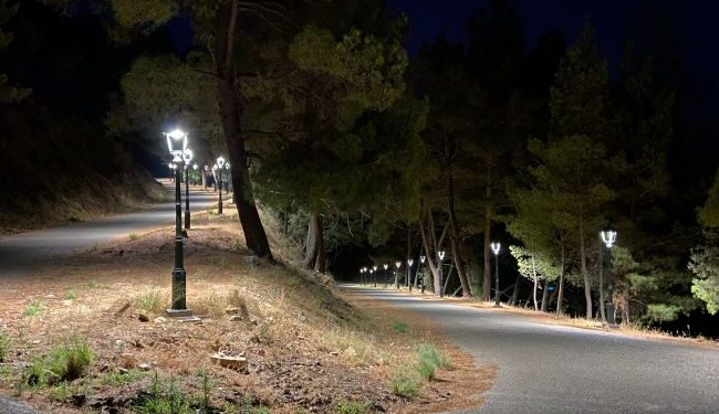 Φωτίστηκε ο δρόμος που οδηγεί στο Ενετικό Κάστρο της Ναυπάκτου