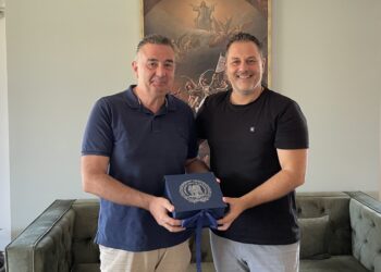 Συνάντηση Δημάρχου Μεσολογγίου με Πρόεδρο ΠΟΕΣΥ