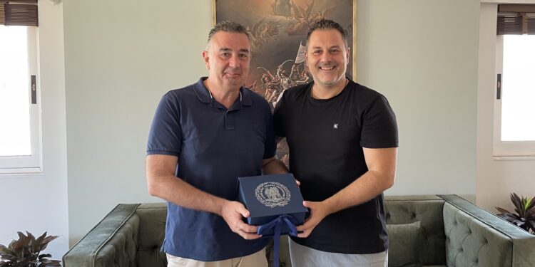 Συνάντηση Δημάρχου Μεσολογγίου με Πρόεδρο ΠΟΕΣΥ