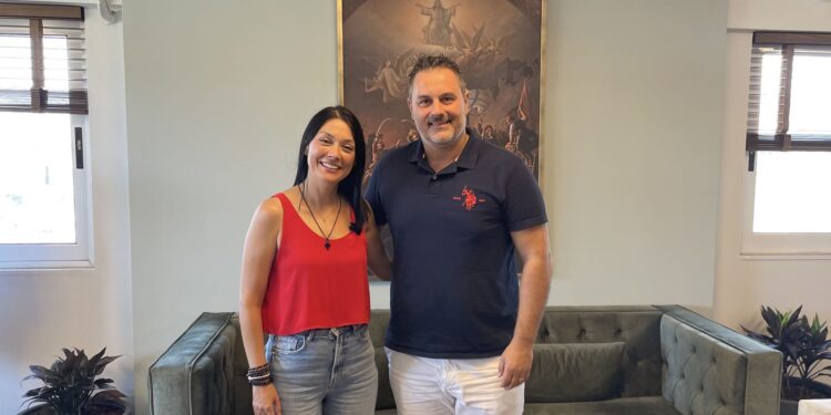 Συνάντηση Δημάρχου Μεσολογγίου με Βουλευτή Νάντια Γιαννακοπούλου