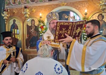 Μενίδι|οφφίκιο Πρωτοπρεσβυτέρου στον π. Γρηγόριο Μπόλη & στον π. Ιωάννη Τζουμερκιώτη, Εφημέριο του Ι.Ν Αγίου Δημητρίου Συκούλας