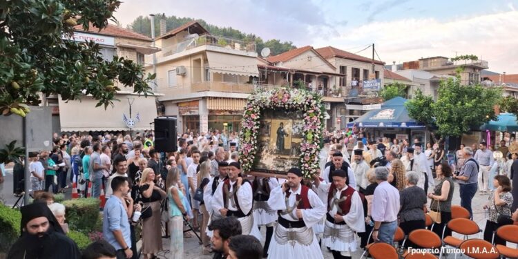 Θέρμο: Με λαμπρότητα εορτάστηκε η μνήμη του προστάτου και εφόρου της, Αγίου Κοσμά του Αιτωλού