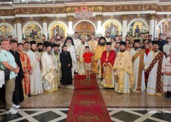 Αρχιερατική Θεία Λειτουργία στο Μεσολόγγι με τη συμμετοχή των Αναγνωστών και των Ιεροπαίδων της Εκκλησίας της Ελλάδος