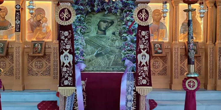Εορτη της Παναγίας της Προυσιωτισσας στον Ιερό Ναό Αγιου Δημητρίου Παραβολας