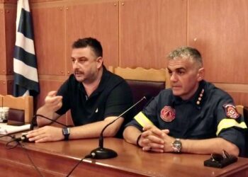 Σύσκεψη συντονισμού Πολιτικής Προστασίας και στην Αιτωλ/νία λόγω του αυξημένου κινδύνου πρόκλησης πυρκαγιών