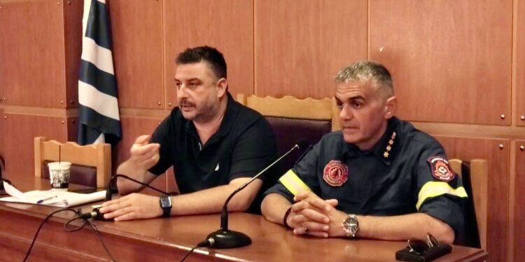 Σύσκεψη συντονισμού Πολιτικής Προστασίας και στην Αιτωλ/νία λόγω του αυξημένου κινδύνου πρόκλησης πυρκαγιών