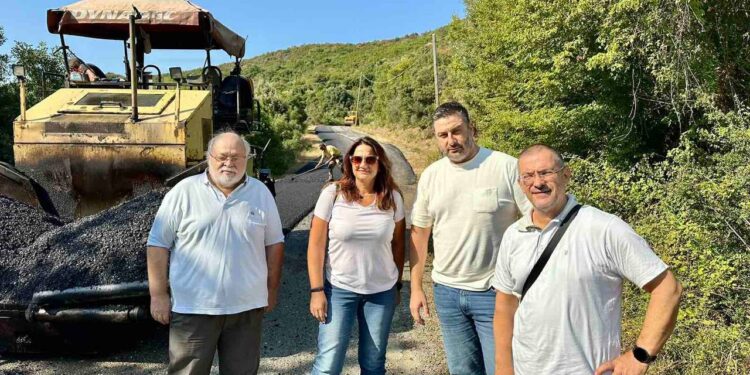 Σε εξέλιξη τα έργα βελτίωσης στην Ι.Μ. Λυκουρρίσης στη Σκουτερά Αγρινίου