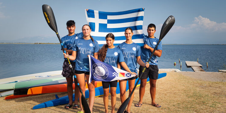 Μια σπουδαία ακόμα διάκριση για την ομάδα καγιάκ του ΝΟΜεσολογγίου