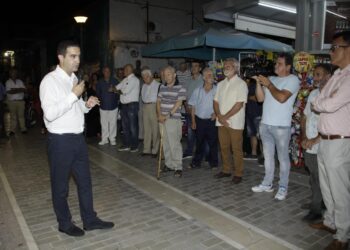 Ανοιχτή συγκέντρωση Μιχάλη Κατρίνη στο Μεσολόγγι