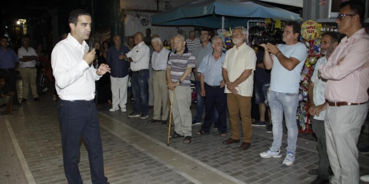 Ανοιχτή συγκέντρωση Μιχάλη Κατρίνη στο Μεσολόγγι