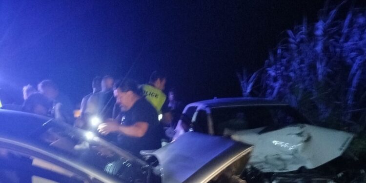 Μεσολόγγι: Σφοδρή σύγκρουση στην Φοινικιά – δύο τραυματίες (σοκαριστικές φώτο)