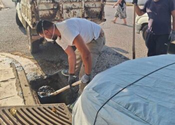 Εργασίες καθαρισμού φρεατίων στον Δήμο Μεσολογγίου