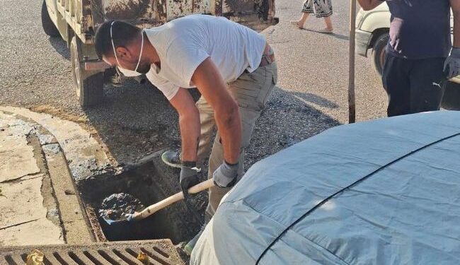 Εργασίες καθαρισμού φρεατίων στον Δήμο Μεσολογγίου