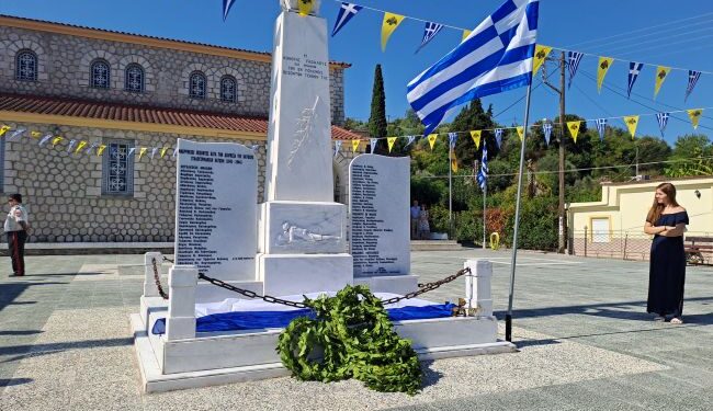 Τελέστηκε στην Γαβαλού επίσημο Μνημόσυνο για τα 65 θύματα της Γερμανικής κατοχής (φωτο)