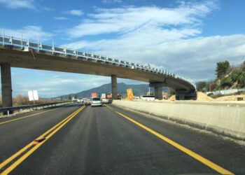 Τροχαίο στην Ιόνια Οδό κοντά στα διόδια Μενιδίου