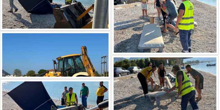 Καταγγελίες για καταλήψεις με πάσης φύσεως κατασκευές στην παραλία Παλιόβαρκας-“Σκούπα” του δήμου Ξηρομέρου