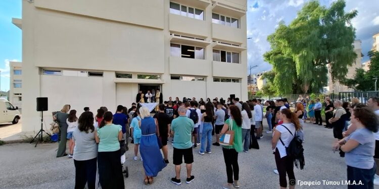 Αγιασμός για την έναρξη της νέας χρονιάς στο Κοινωνικό Φροντιστήριο και στο Συσσίτιο Απόρων στο Αγρίνιο