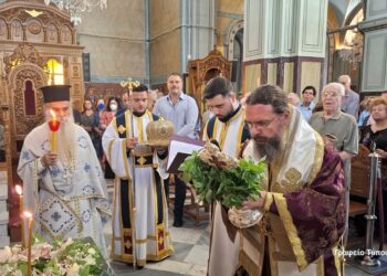 Πανηγυρικά εορτάσθηκε στην Ιερά Πόλη του Μεσολογγίου η εορτή της Παγκοσμίου Υψώσεως του Τιμίου και Ζωοποιού Σταυρού