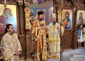 Χειροτονία του δευτέρου εθελοντού Κληρικού της Ιεράς Μητροπόλεως Αιτωλίας και Ακαρνανίας