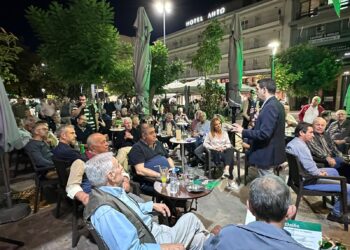 Σε Αγρίνιο και Ναύπακτο, ο Μιχάλης Κατρίνης : «Κάποιοι  θέλουν να είναι χαμηλά ο πήχης, βολεύει ένα μικρό ΠΑΣΟΚ»