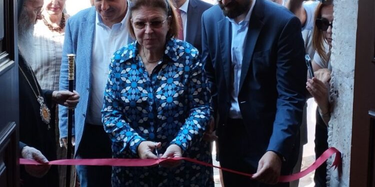 Επίσημη παράδοση του Καθολικού της Ιεράς Μονής Τιμίου Προδρόμου Βομβοκούς