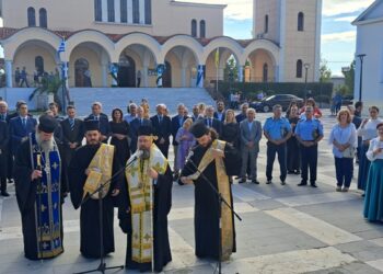 Σε κλίμα συγκίνησης η επιμνημόσυνη δέηση  για τα θύματα της Μικρασιατικής Καταστροφής στον Ι.Ν. Αγίου Κωνσταντίνου και Ελένης