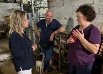 Η Χριστίνα Σταρακά επισκέφτηκε όλους τους κτηνοτρόφους της Αιτωλοακαρνανίας που έπληξε η πανώλη