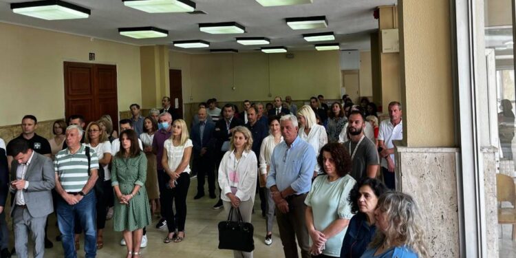 Ο καθιερωμένος αγιασμός στο δικαστικό Μέγαρο Αγρινίου