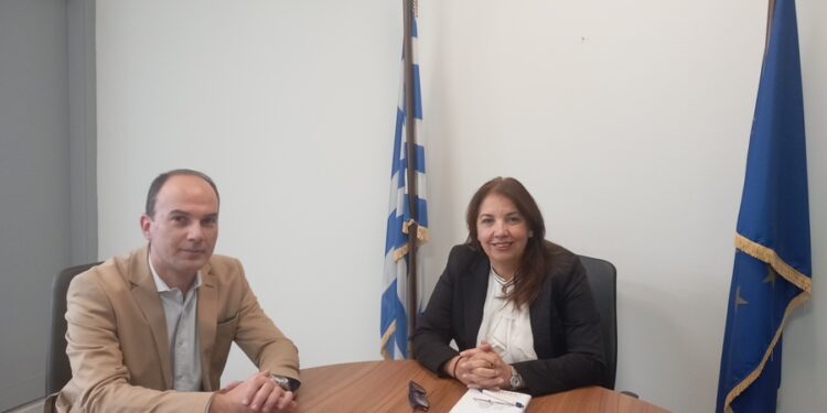 Συνάντηση Δημητρογιάννη με τη Γενική Γραμματέα Δημόσιας Υγείας