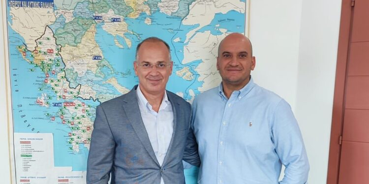 Συνάντηση Νίκου Κατσακιώρη τον νέο ΥΠΕάρχη Ηλία Θεοδωρόπουλο