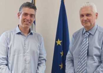 Φ. Ζαΐμης: Συνάντηση με το νέο Γενικό Γραμματέα Έρευνας και Καινοτομίας, Αναστάσιο Γαϊτάνη