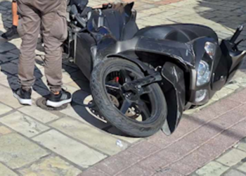 Τροχαίο με τραυματισμό στο Μεσολόγγι (ΦΩΤΟ)