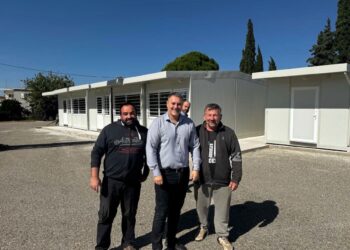 Σε χρόνο ρεκόρ ετοίμασε νέο κτίριο για το Νηπιαγωγείο Ευηνοχωρίου