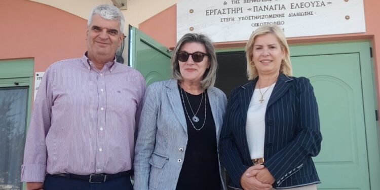 Επισκέψεις της Αντιπεριφερειάρχη Κοινωνικής Πολιτικής και Οικογένειας, Γ. Ντάτσικα σε κοινωνικές δομές της Π.Ε. Αιτωλοακαρνανίας