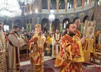 Η εορτή του Αγίου Μεγαλομάρτυρος Δημητρίου στο Καινούργιο και στο Αγρίνιο