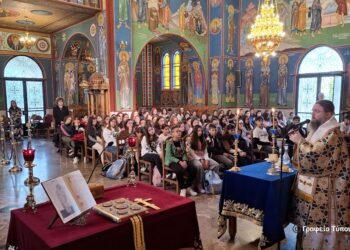 Μεσολόγγι, Ναός Αγίου Αθανασίου|Υποδειγματική Θεία Λειτουργία