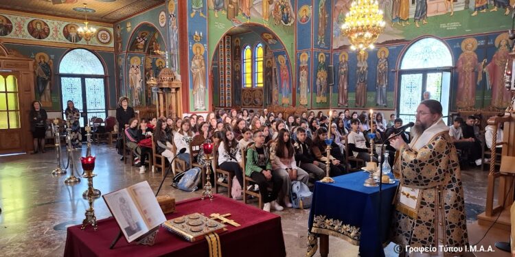 Μεσολόγγι, Ναός Αγίου Αθανασίου|Υποδειγματική Θεία Λειτουργία