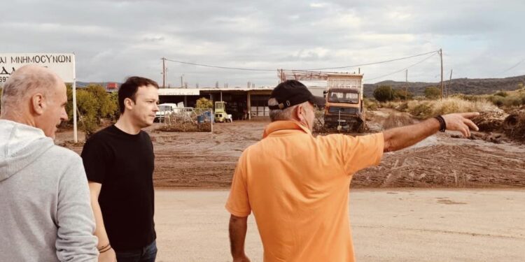 Μίλτος Ζαμπάρας : Φεύγοντας οι κάμερες να μην ξεχαστούν οι  υποσχέσεις για την αποκατάσταση των πληγέντων