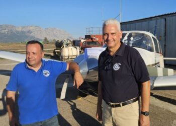 Ο Φωκιών Ζαΐμης παραβρέθηκε στους πανελλήνιους αεραθλητικούς αγώνες γενικής αεροπορίας