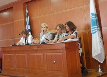 Συνάντηση της Αντιπεριφερειάρχη, Γεωργίας Ντάτσικα, με εκπροσώπους των Μ.Φ.Η και των Κοινωνικών Δομών για ΑμεΑ