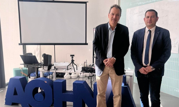 Επίσκεψη του Αντιπεριφερειάρχη Θεόδωρου Βασιλόπουλου, στο Ερευνητικό Κέντρο «Αθηνά»