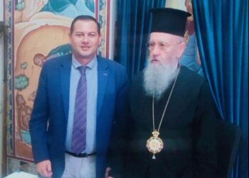  Εθιμοτυπικές επισκέψεις του Αντιπεριφερειάρχη, Θ. Βασιλόπουλου στον Μητροπολίτη και τον Δήμαρχο Ναυπάκτου